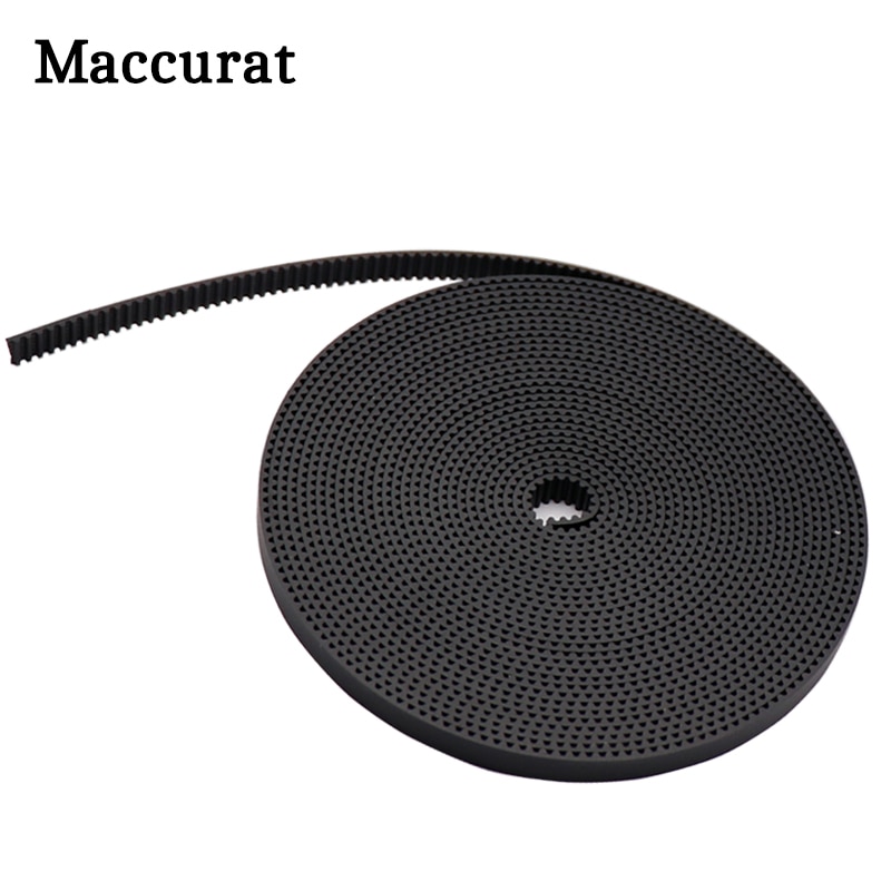 1m/2m/5m/10m/lot GT2-6mm open timing belt width 6mm GT2 belt Rubber Aramid Fiber cut to length for 3D printer wholesale