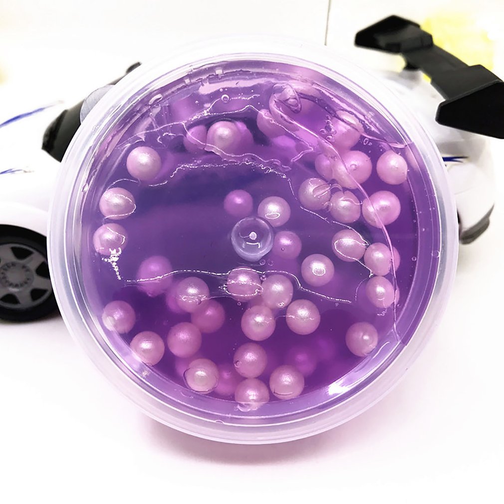 Slime Pearl Mud Yellow/Rose Red/Purple
