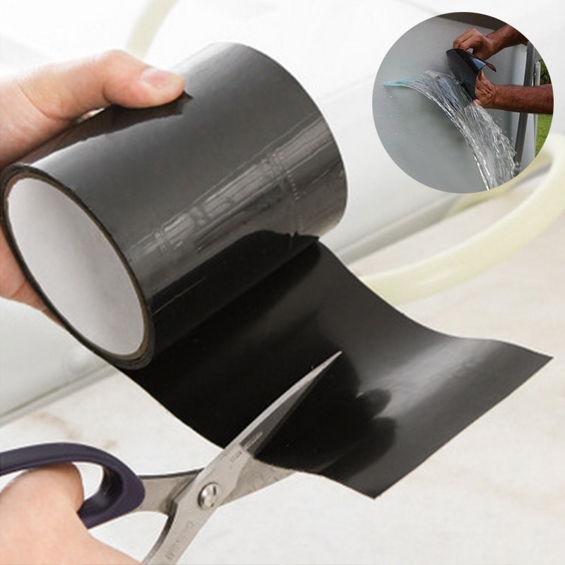 Outdoor Leakage Repair Waterproof Super Glue Tape Garden Hose Water Bonding Tube Pipe Pool Rescue Repair Stop Leakage Duct Tape