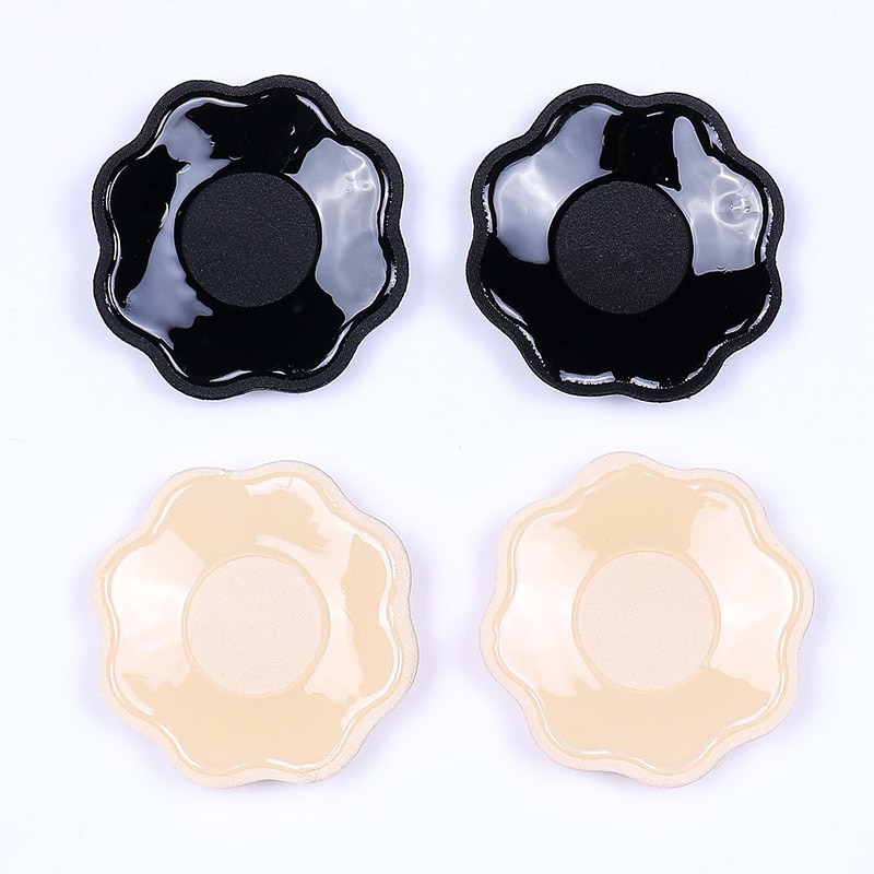 Women Lift Up Breast Nipple Cover Bra Pad Reusable Invisible Nipple Sticker Bra Pads Safety Intimates Accessories Breast Paste