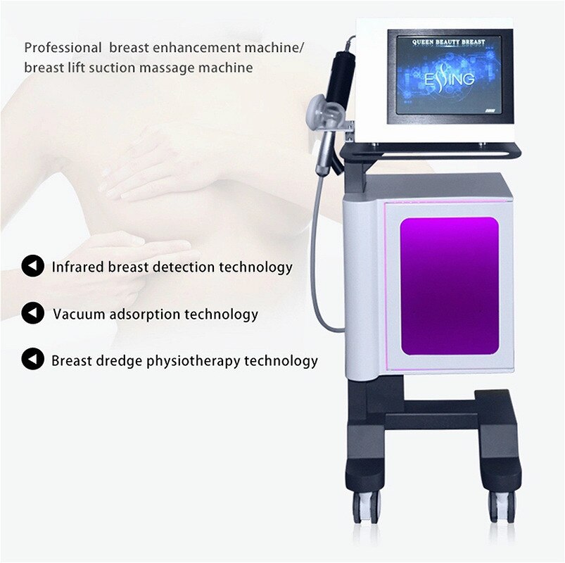 New Style Vacuum Massage Therapy Enlargement Pump Lifting Breast Enhancer Massager Bust Cup Body Shaping Beauty Machine