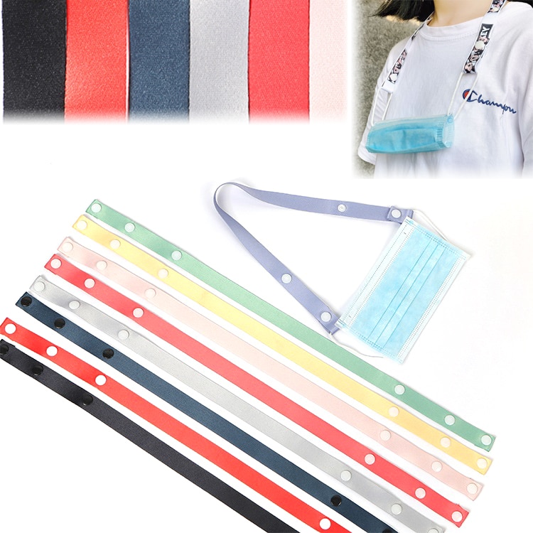 1PC Colorful Mouth Mask Elastic Band String Face Mask DIY Rubber Band Tape Waist Rope Ear Cord Flat Ear Hanging Accessories