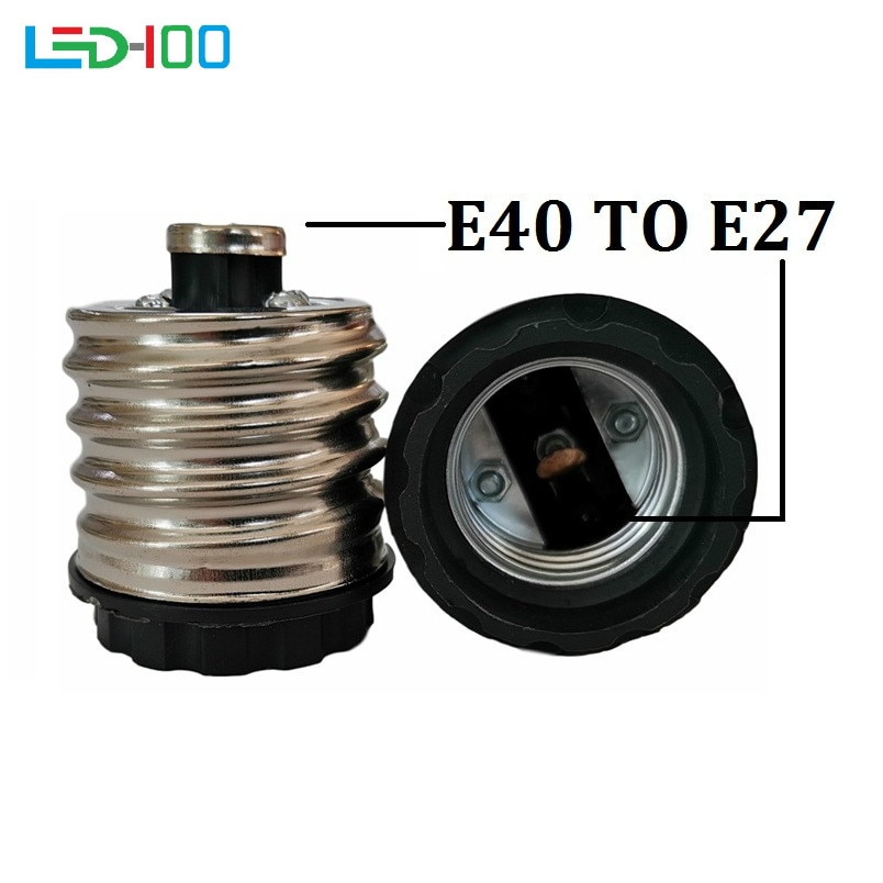 NEW E40 to E27 Adapter LED Bulb Adapter Lamp Bulbs Base LED Light Bulbs Socket Adapter Bulb Converter Lamp Holder