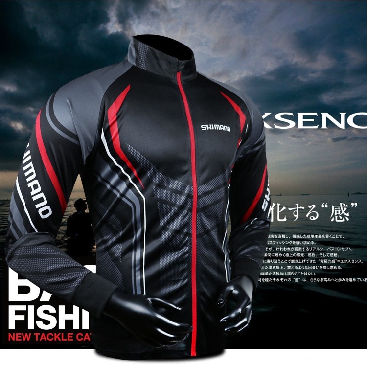 Shimano Shirt Fishing Clothing Long Sleeve Breathable Quick Dry cycling camping hiking Clothes peace face neck