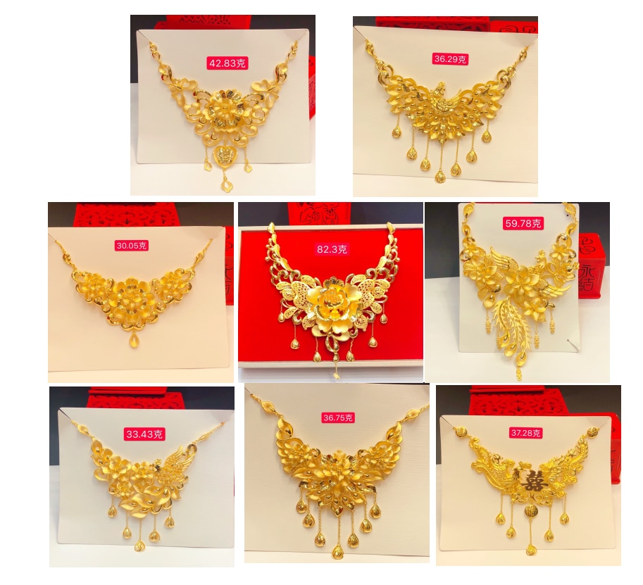 HX 24K Pure Gold Necklace Real AU 999 Solid Gold Chain Brightly Simple Upscale Trendy Classic Fine Jewelry Hot Sell New 2020