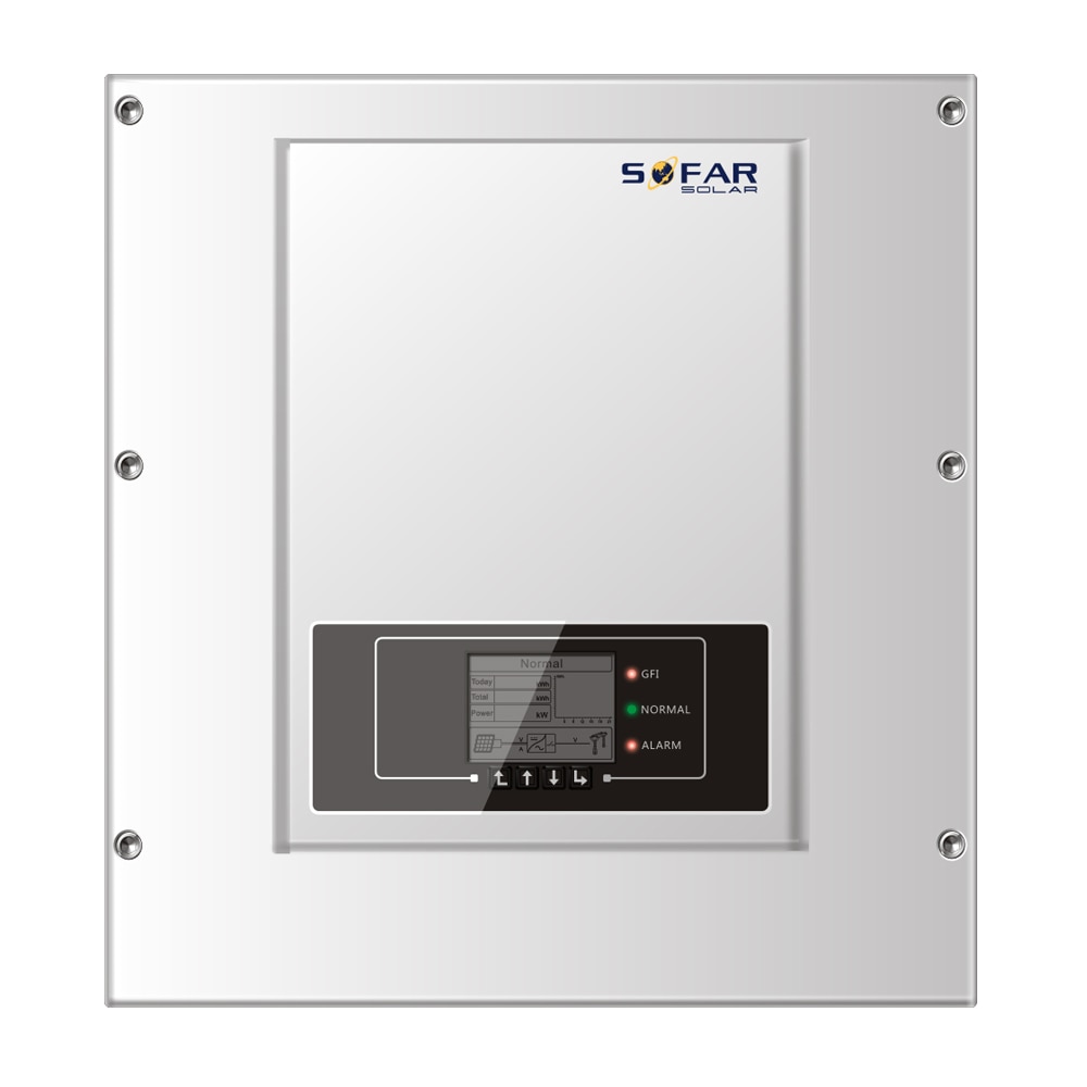 High power 3 phase dc ac power on grid inverter 4kw for solar system