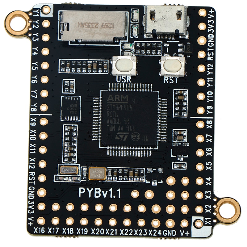 Hot MicroPython Pyboard V1.1 Python Programming Development Board 4.2*3.3cm