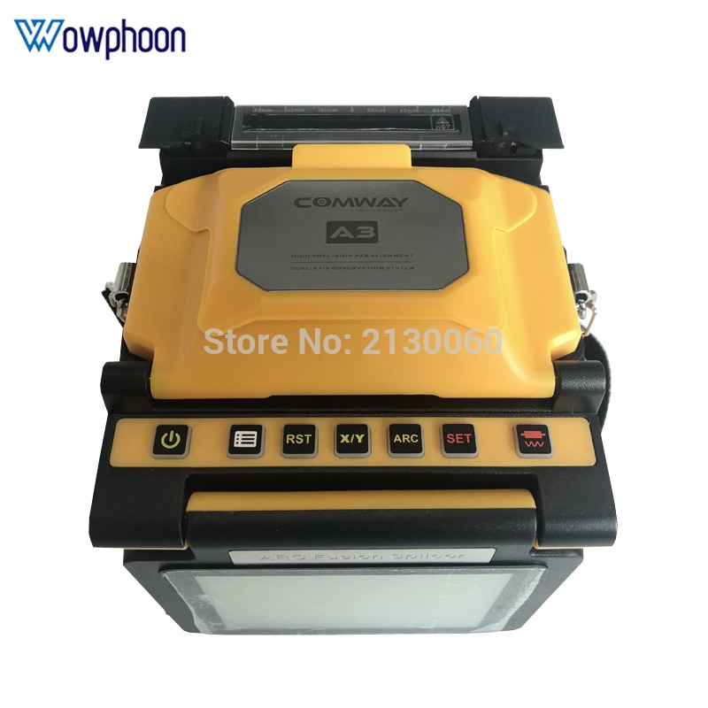 COMWAY A3 FUSION SPLICER high precision PAS alignment system splicer fiber optic fusion Splicing time 5 sec splicing machine