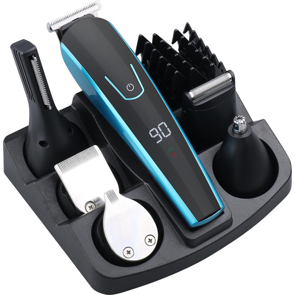 Hair clipper multifunctional hair clipper rechargeable wireless electric hair clipper men's shaver nose hair trimmer 11 function