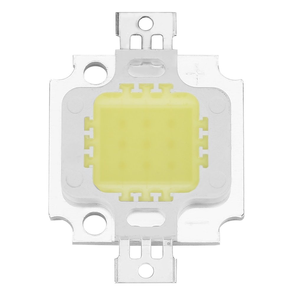 1Pcs Pure White COB SMD Led Chip Flood Light Lamp Bead 10W High Quality Worldwide Store
