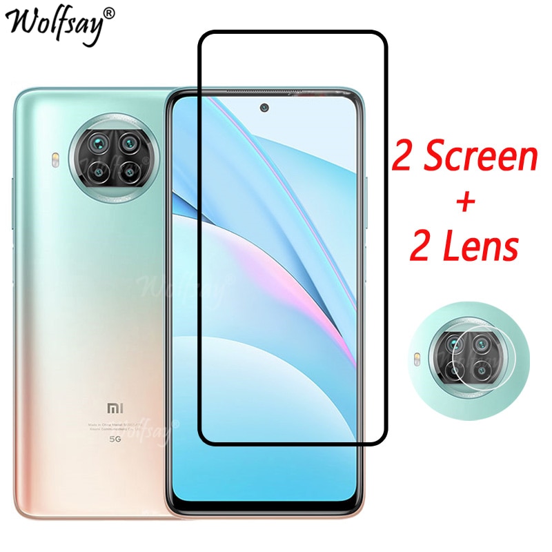 Full Cover Tempered Glass For Xiaomi Mi 10T Lite 5G Screen Protector For Xiaomi Mi 10T 10 Lite Camera Glass Mi 10T Lite 5G Glass