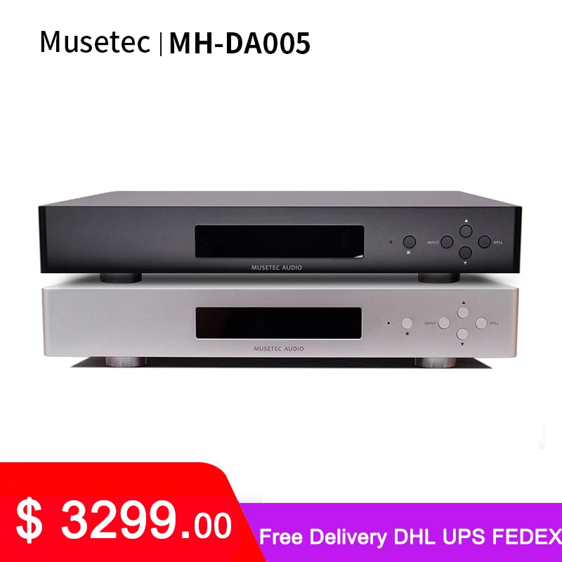L.K.S Audio MH-DA005 DAC Flagship decoder ES9038pro PCM384KHz DSD512 Dop64 DAC IIS Coaxial OPT AES EBU USB Decoder