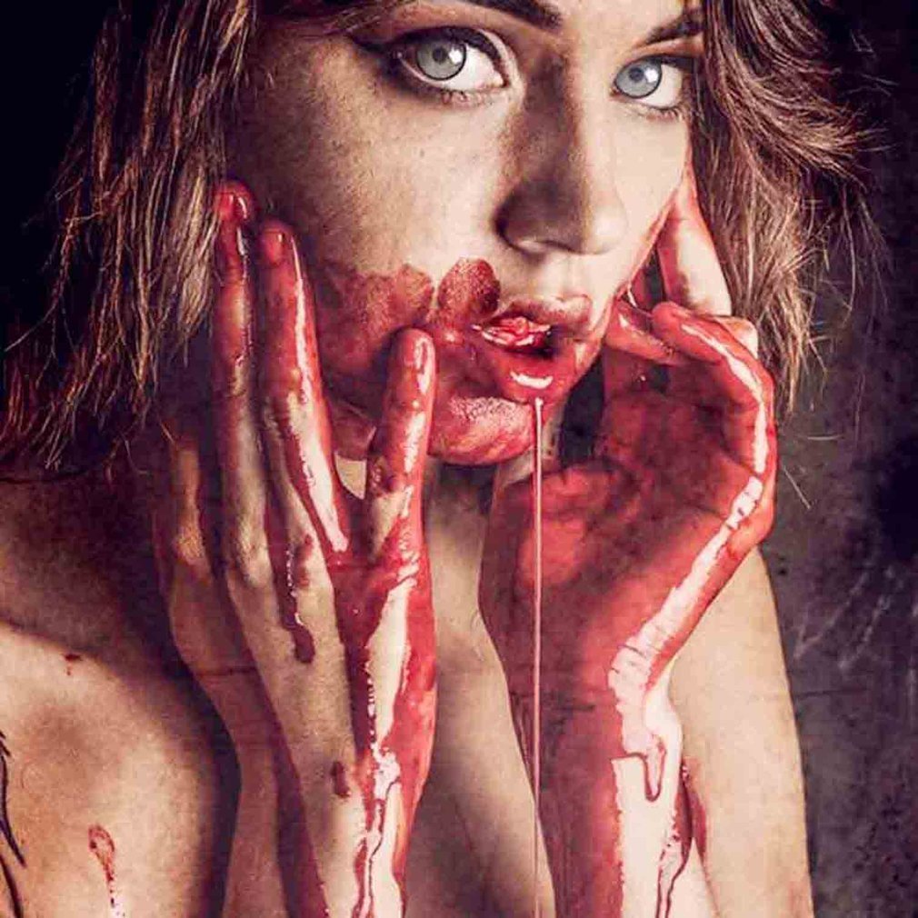Lightweight Halloween Fake Blood Plasma Red Blood blood Pill Cosplay Party Horror Funny Prop Trick Toys