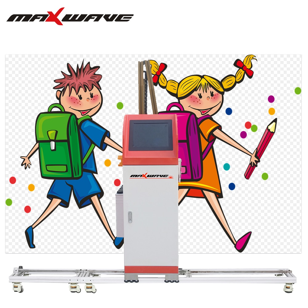 Personal Habits Directly to Wall Inkjet Mural Printer Model for One Piece Chopper
