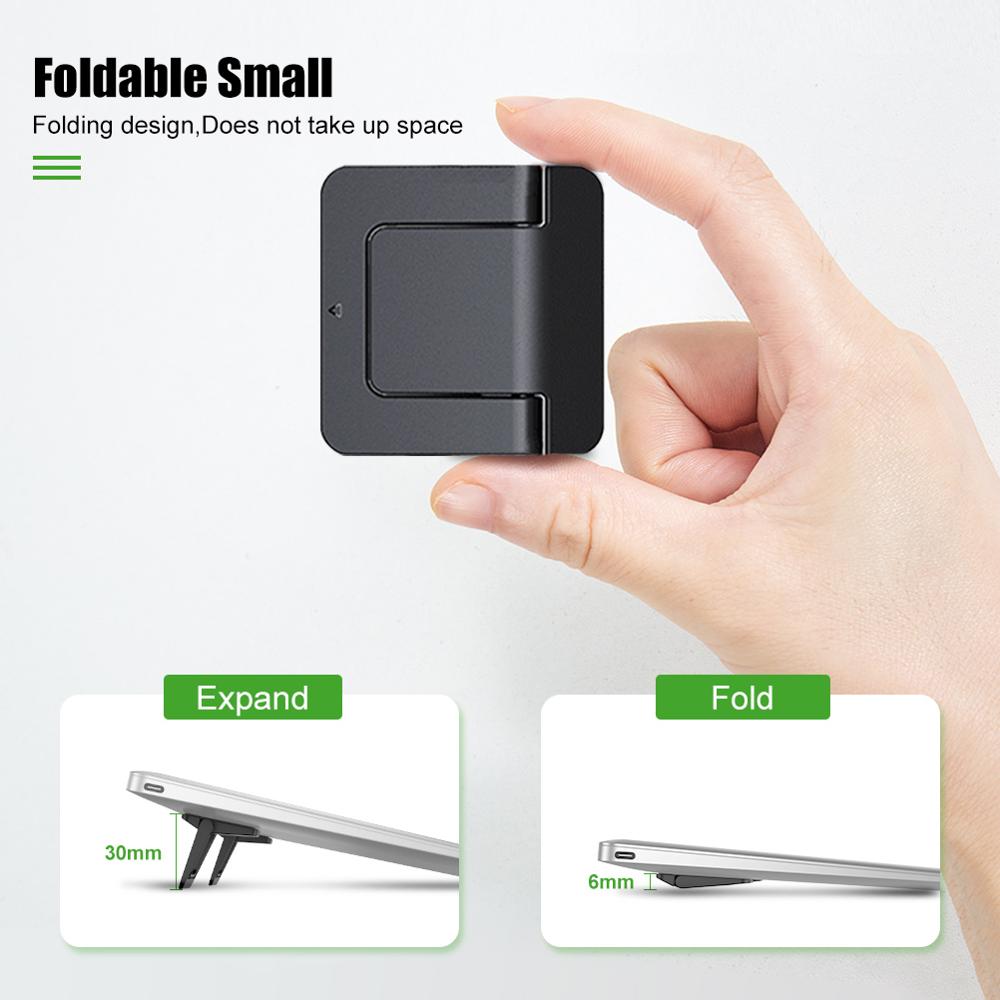1 Piar Portable Laptop Bracket Holder Folding Desktop Notebook Rack Stand Ondersteuning