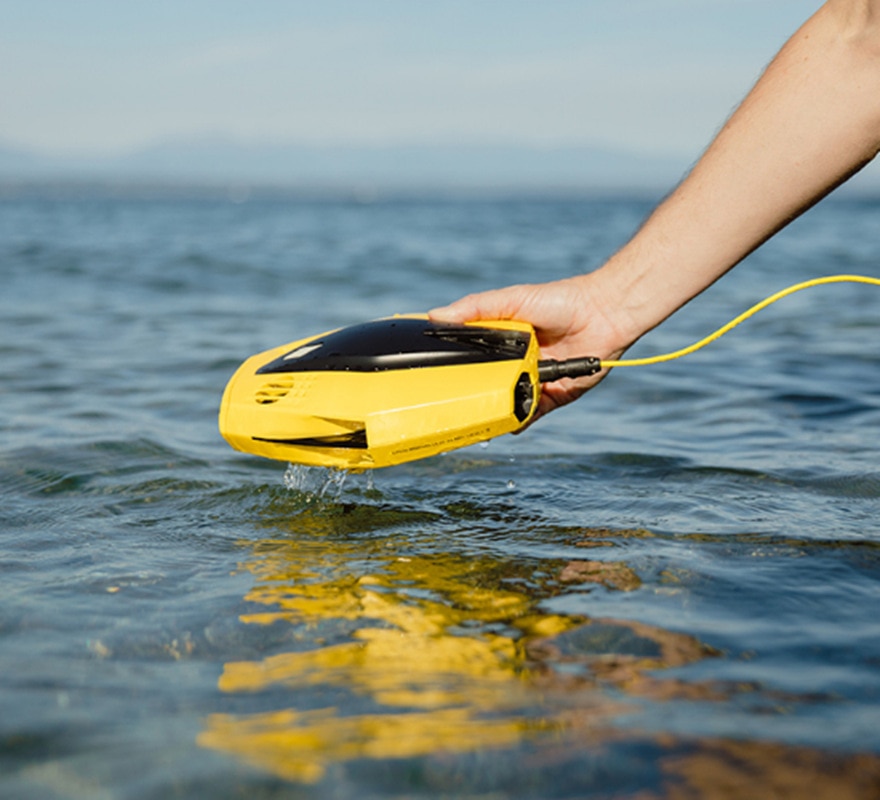 CHASING Dory Palm-Sized Drone With 1080p Full HD Camera WiFi Buoy DAPP Control Underwater Drone for Real Time Viewing RC Drones
