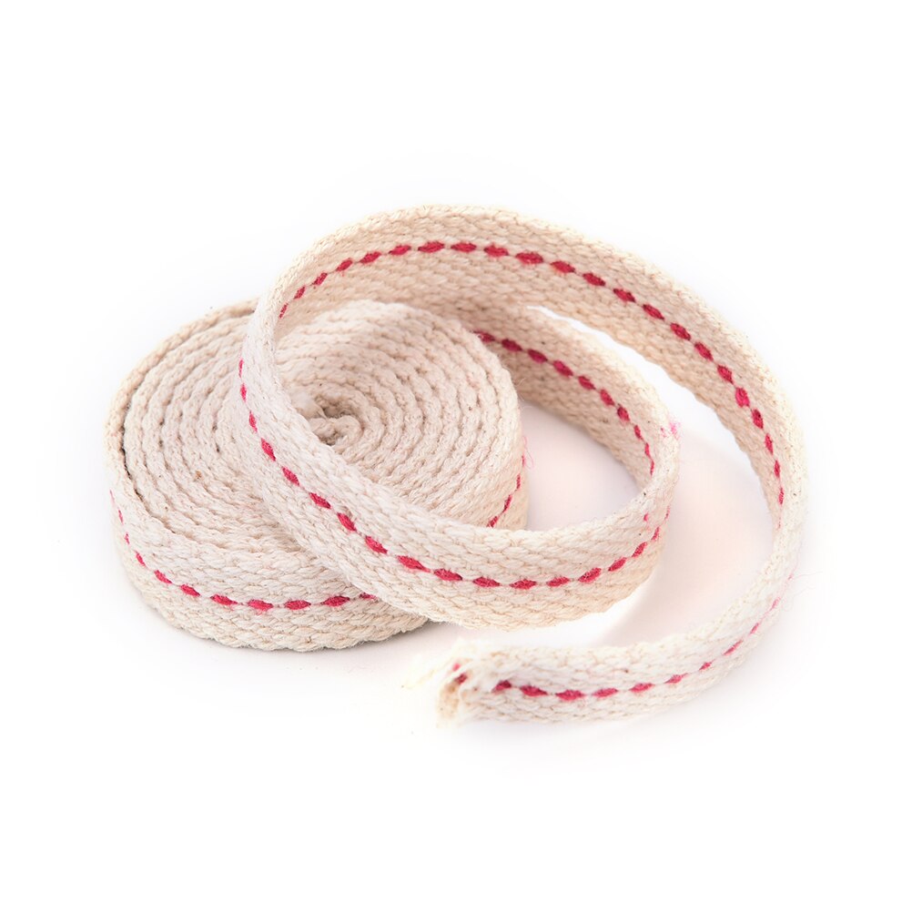 Best Promotion 1x100cm Strong Flat Cotton Wick Core For Kerosene Burner Stove Lighting Lantern Oil Lamp Making DIY Accessory