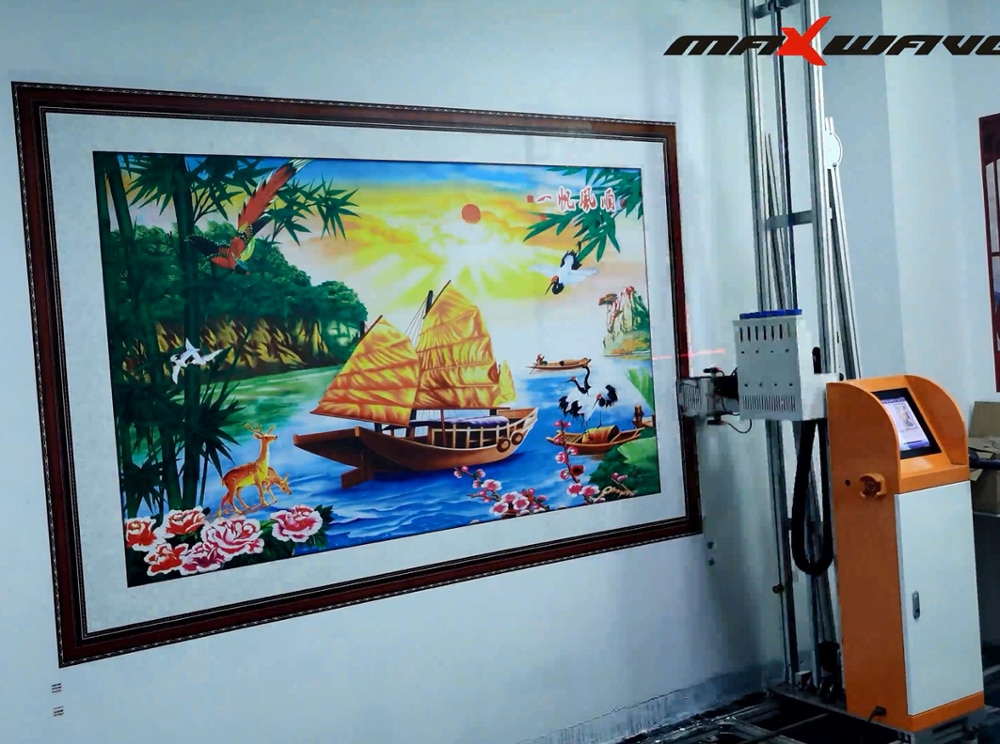 3D intelligent auto direct to wall inkjet printer large format printers