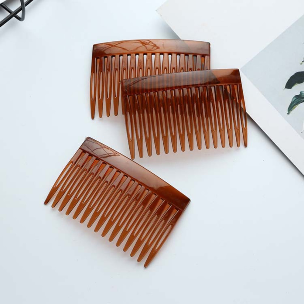 4pcs Mini Plastic Hair Combs Hair Clips Pins Wedding Bridal Prom Hairdress Hair Jewelry Pro Salon Women Hair Care Styling Tool