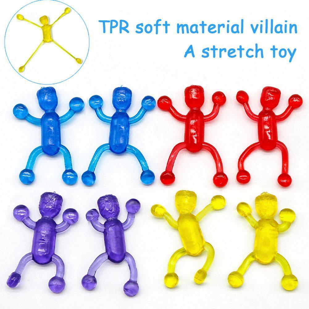 Tpr Soft Material Villain Sticky Soft Glue Halloween Strange Spoof Tricks New Toys Props V0E1