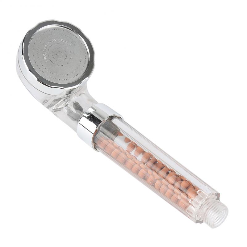 Handheld High-Pressure Water-Saving Shower Head Ionic Filtration Showerhead Bathroom Accessories