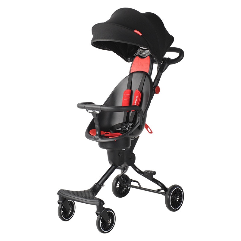 2019 New simple comfortable stable baby stroller collapsible multifunctional baby stroller children's light folding 6M-3Y