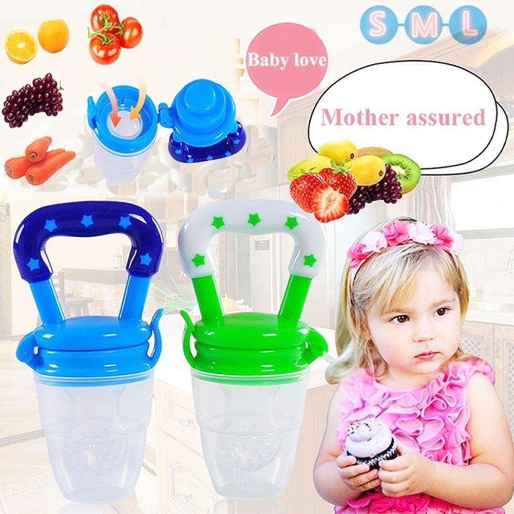 Pacifier For Portable Baby Bottle Feeding Fruit Vegetable Food Newborn Supplement Juice Music Feeder Bite Baby C0I5