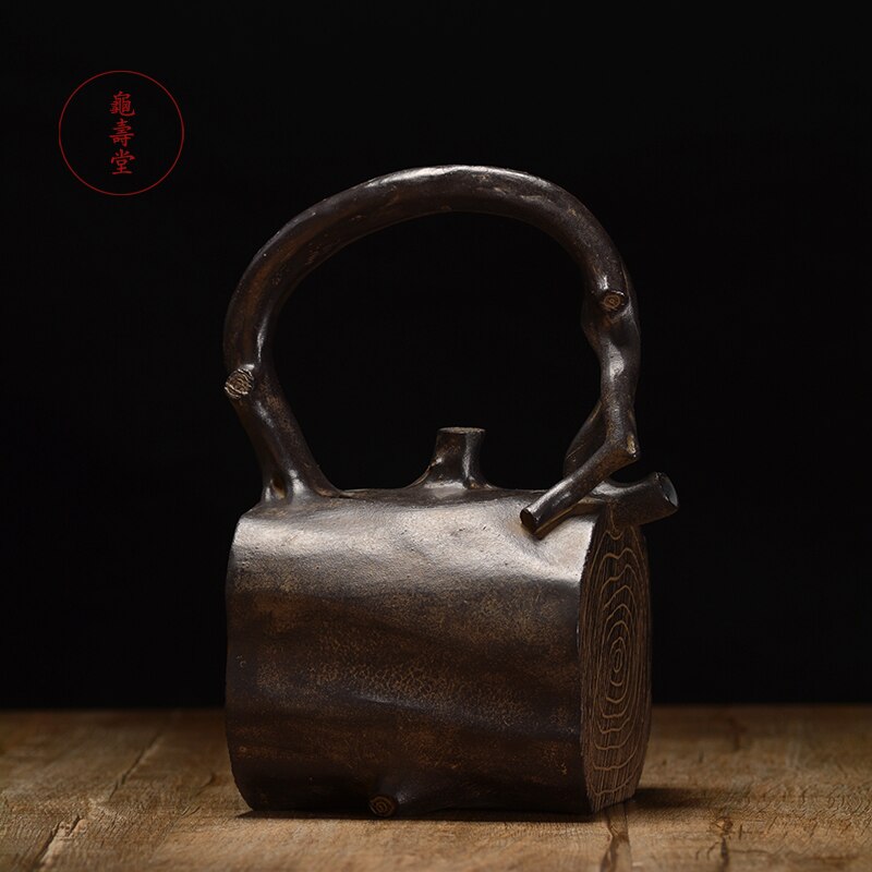 Japanese Iron Pot Original Import Purchase Uncoated Cast Iron Pure Handmade Old Iron Pot Cooking Tea