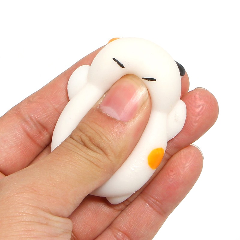 Cat Squishy Slow Rising Cute Soft Press Squeeze Mini Squishi Toy Phone Straps Stress Reliever Kawaii Squishies Stress Relief Toy