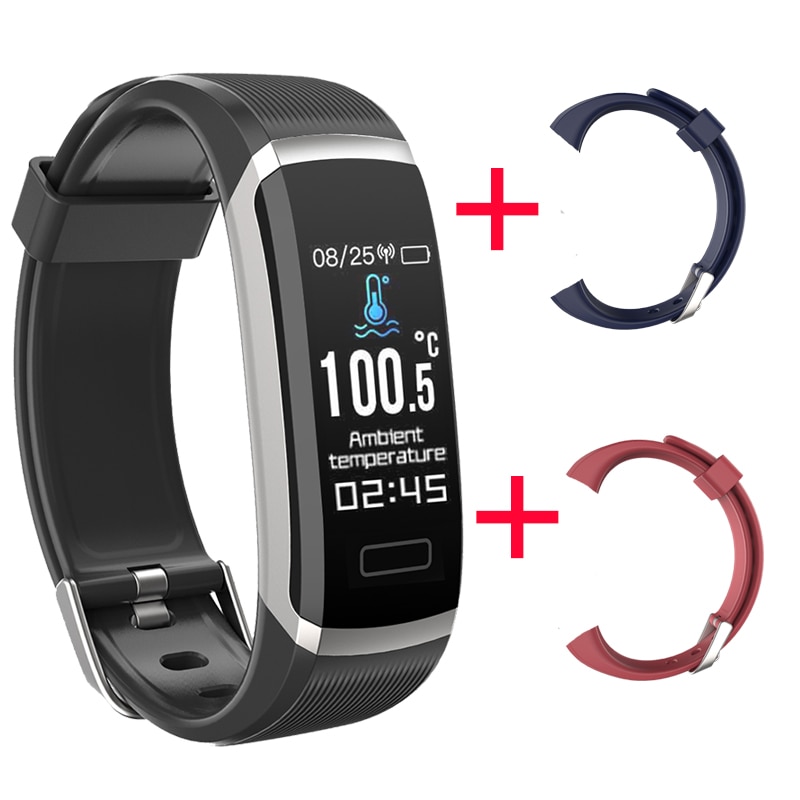 Wearpai Smart Watch T6 with Body Temperature Fitness Watch Heart Rate Monitor Call Reminder Smartwatch 2021 SupportDropshipping
