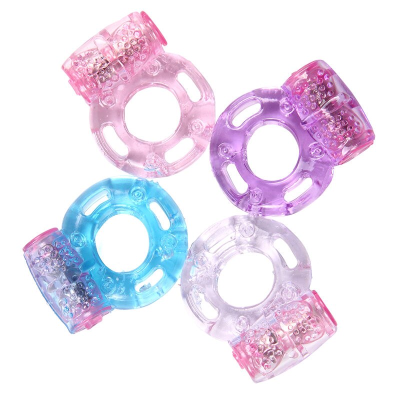 Stretchy Butterfly Ring Silicon Vibrating Cock Ring Penis Rings Adult Sex Toys For Man Woman Relaxation