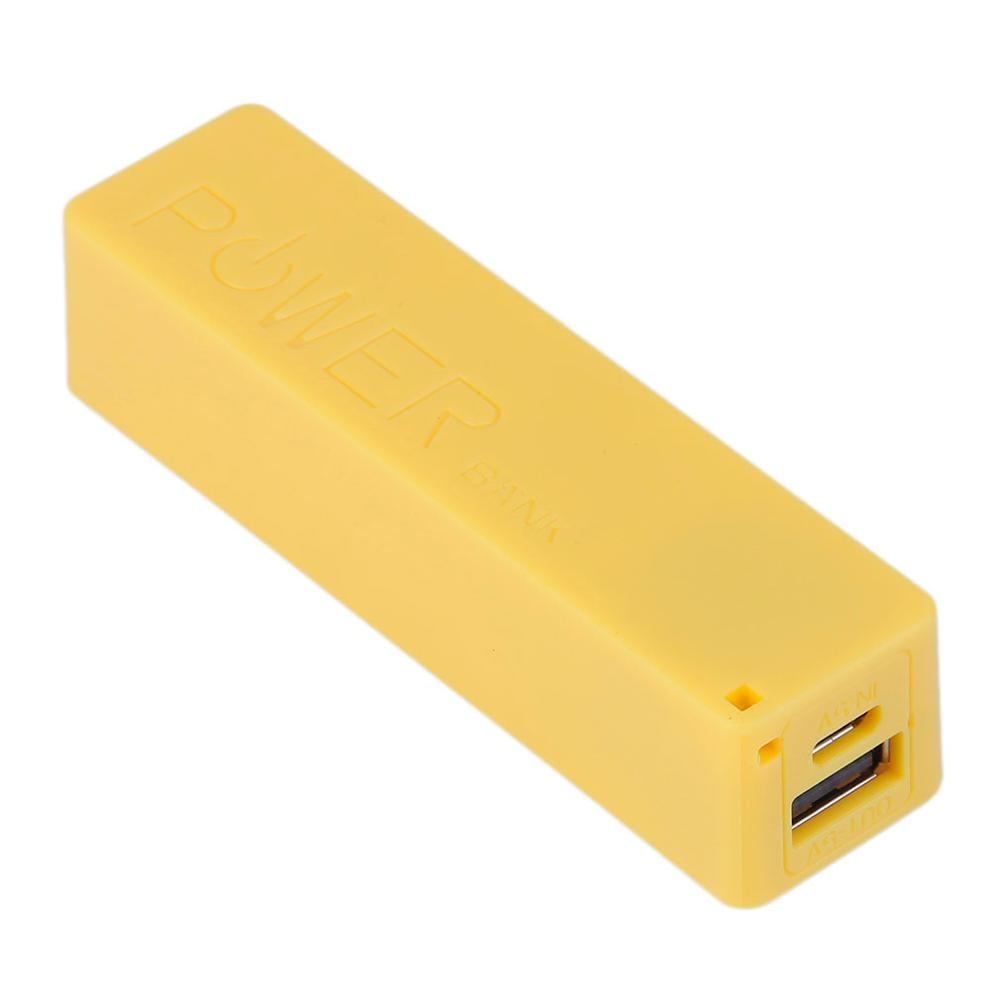 2600MAH Portable Size 1*18650 Battery External Power Bank Backup Battery Charger Power Bank Case For Smart Phones
