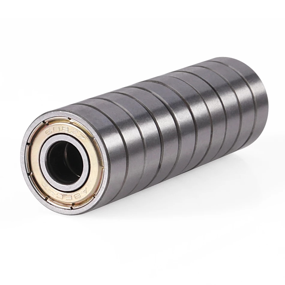 10 Pieces 608ZZ Double Shielded Miniature High-Carbon Steel Single Row 608ZZ ABEC-7 Deep Groove Ball Bearing 8*22*7 8x22x7 MM