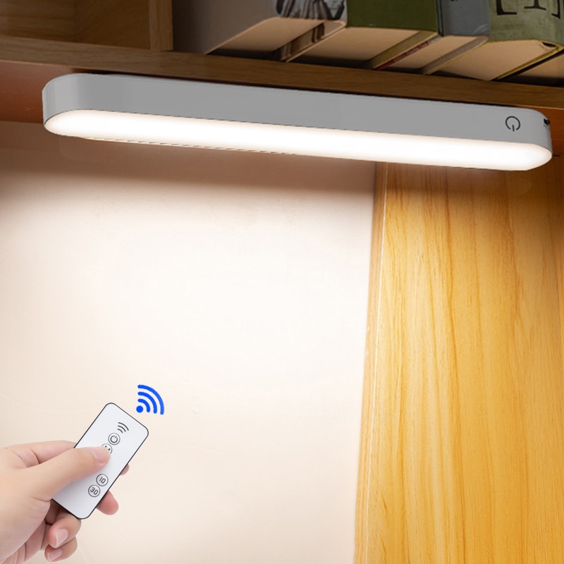 LED eye protection night light wireless touch dimming USB reading lamp bedroom living room cabinet bathroom lighting table lamps