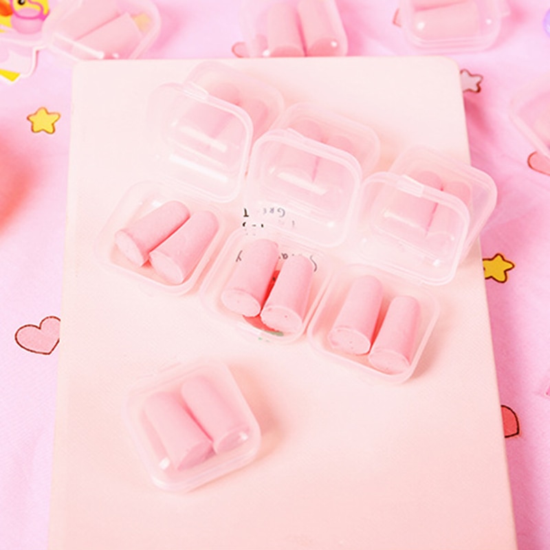 2/10/20 PCS Ear Plugs Anti-noise Soft PU Cotton Soft Foam Ear Plugs Prevention Earplugs Noise Reduction Improve Sleep Tools