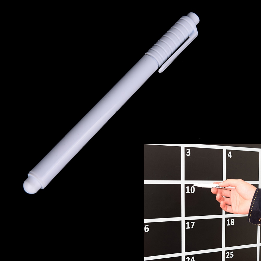 Environmentally White Ink Liquid Chalk Marker Pen For Chalkboard Blackboar Glass Window School Office