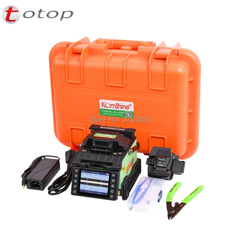 GX39 Komshine fiber splicing machine fusion splicer 9S Tube Typical Splicing Time Single fiber fusion splicer