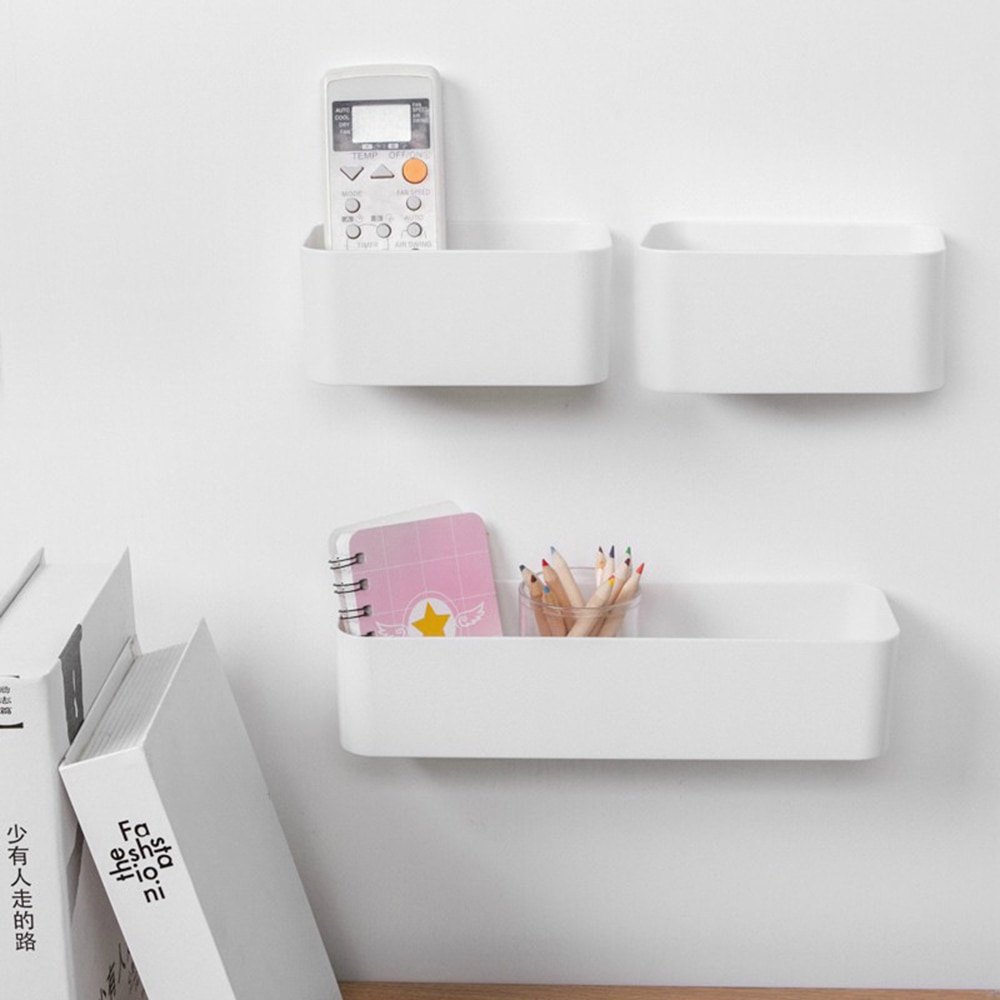 Wall Mounted Cosmetic Storage Box Bathroom Storage Rack Wall Shelf Bathroom Storage Rack Wall Shelf