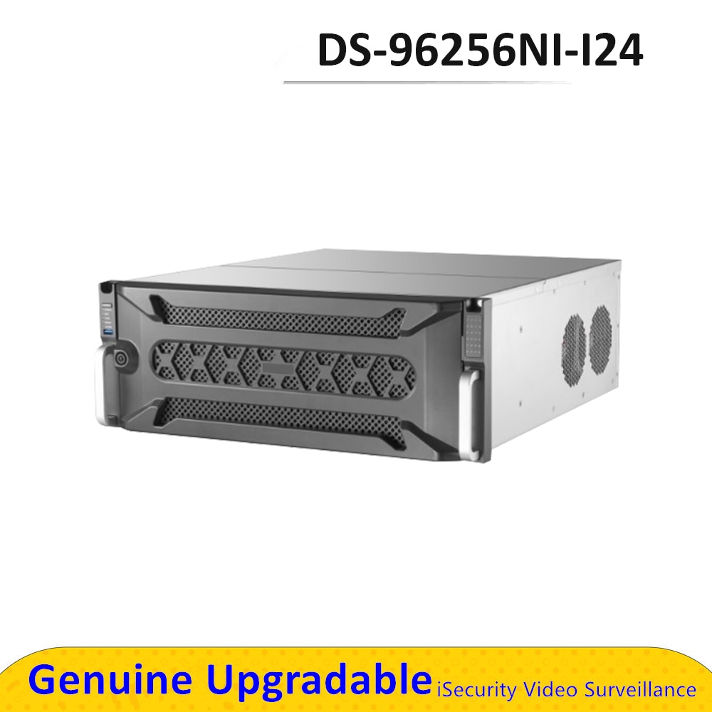 Hik 256CH 4U 4K Super NVR 24 SATA Ports RAID 0, 1, 5, 6, 10 and N+1 hot spare people counting camera ANPR fisheye