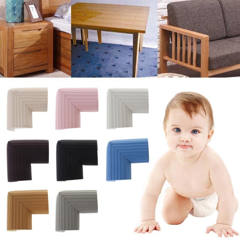 Safety Corner Baby Sponge NBR Edge Protection Infant Protector Children Desk Guards Table Cushion Furniture Soft Anti Collision