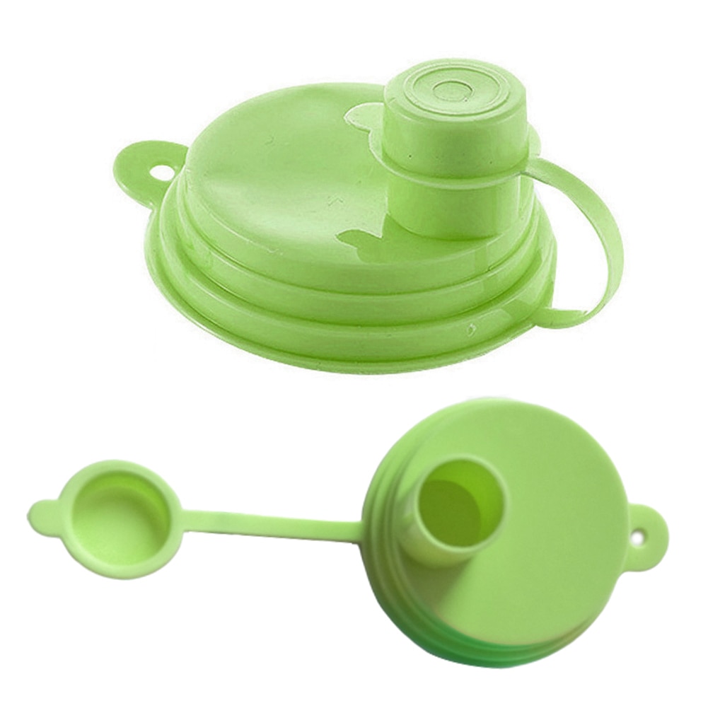 2Pcs Silicone Leakproof Cup Caps Sealing Lid Soda Beverage Top-pop Can Cover Beer Beverage Can Cap Top Cover Flip Protector Snap