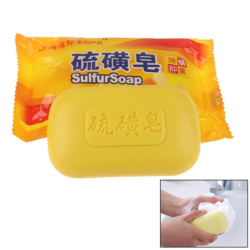 Shanghai Sulfur Soap Acne Treatment Blackhead Remover Soap Whitening Cleanser Oil-control Chinese Traditional Skin Care
