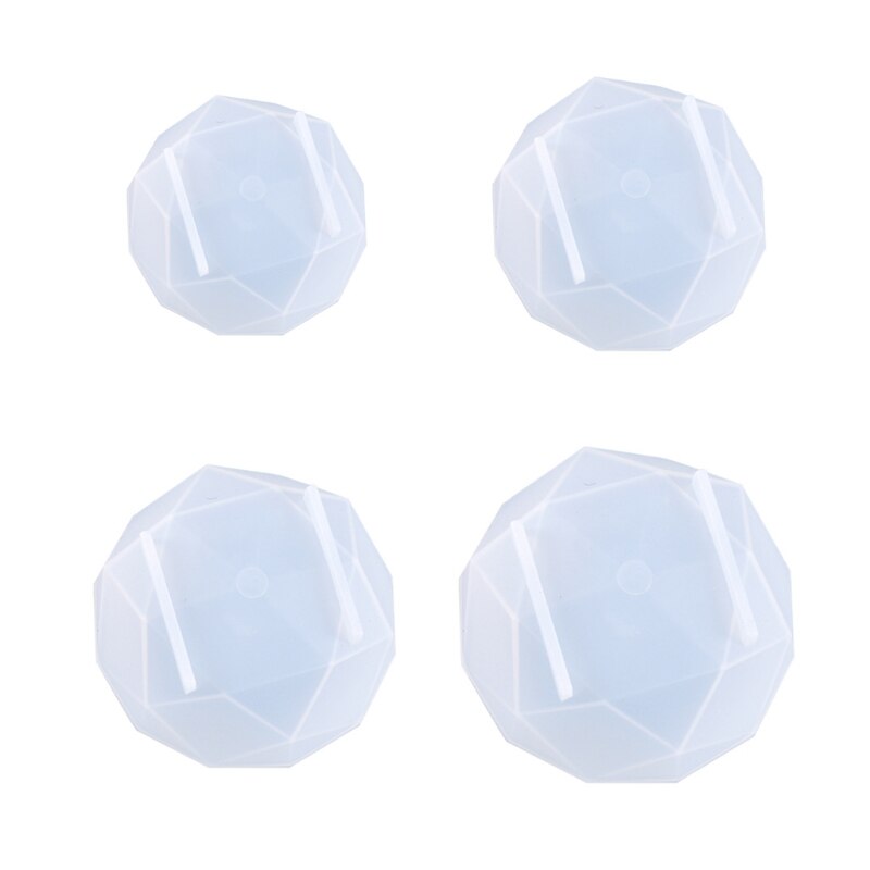 Crystal Epoxy Resin Mold Desktop Ornaments Silicone Mould DIY Craft Diamond Tool X7YC