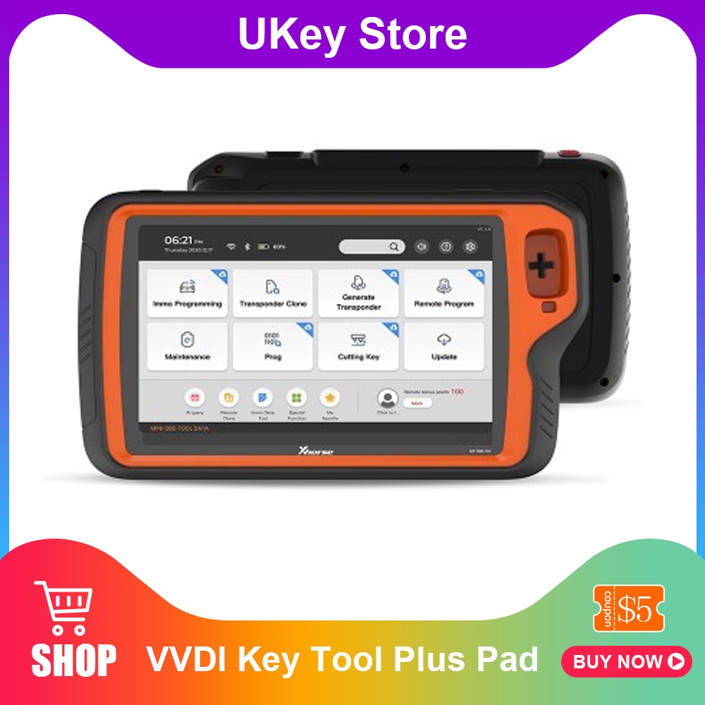 Xhorse VVDI Key Tool Plus Pad Full Configuration Chip Generator/Key Programmer/Frequency Tester Advanced Version