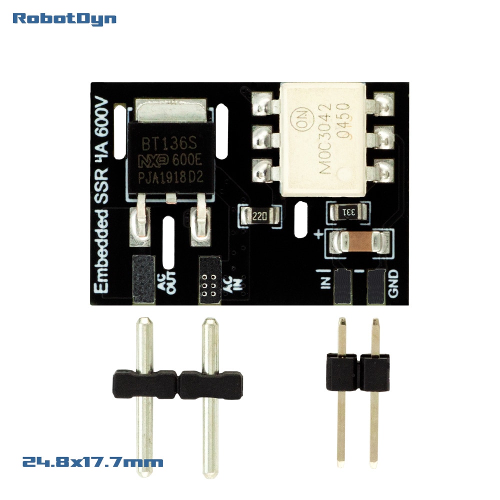 Embedded SSR AC 600V - SSR - solid state relay AC Switch (relay), 3.3V~12V logic
