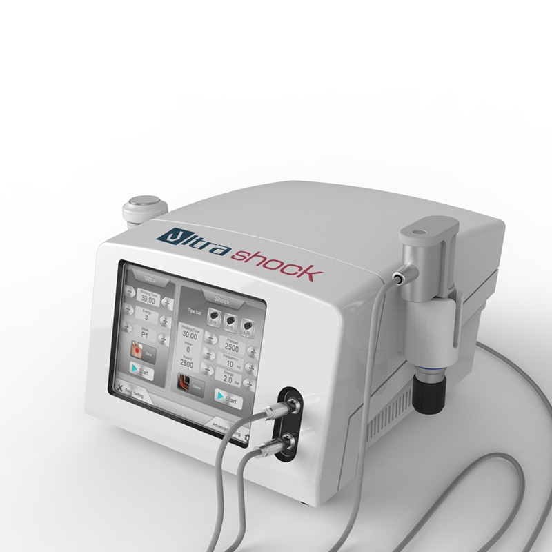 Knee Surgery Tendon Pain Relief Shock Wave Ultrasound Therapy Machine Ultrashock Pneumatic Shockwave