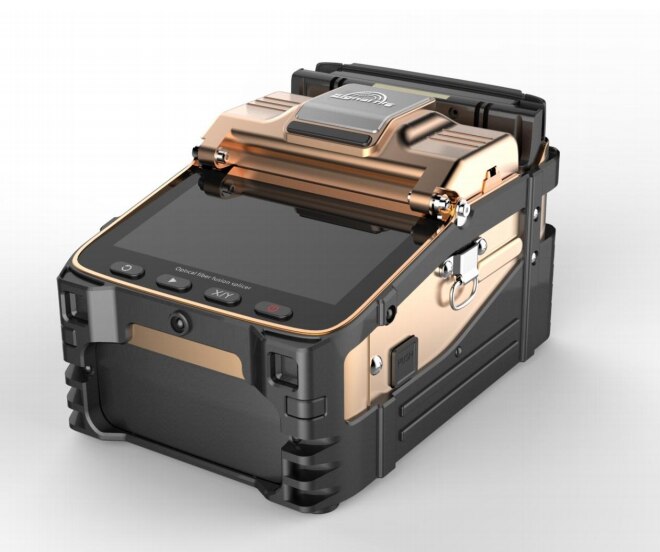 Free shipping FTTH fiber optic Ai-8 fusion splicer fibra optic SWITCH ftth fusionadora fibra optica soudeuse splicing machine