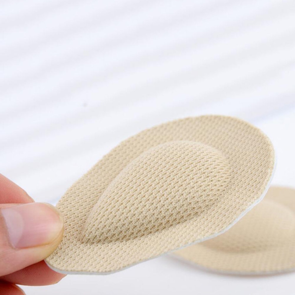 1pair Skin Color Insole High Heel Water Drop Forefoot Shoe Elastic Feet Palm Care Pads Feet Care Tool