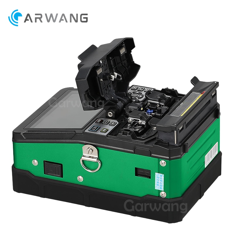 Free Shipping A-81S 7800mAH Automatic Intelligent Optical Fiber Fusion Splicer FTTH Fiber Welding Splicing Machine Toolkit