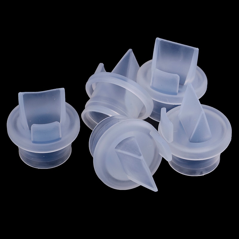 1/5Pcs Solid Color Backflow Protection Breast Pump Accessory Duckbill Valve For Manual/Electric Breast Pumps